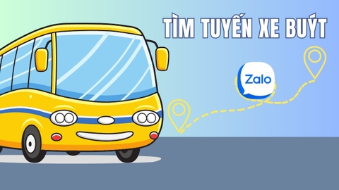 Hướng dẫn cách tìm tuyến xe Buýt 'nhanh như chớp' trên Zalo mà không phải ai cũng biết