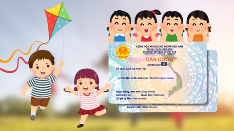 Hướng dẫn cách đăng ký làm Căn cước cho trẻ em dưới 14 tuổi online cực đơn giản