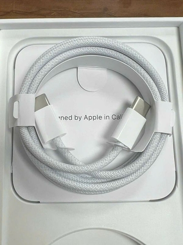 Cáp sạc Iphone 15,16 typeC-TypeC dây dù zin hãng