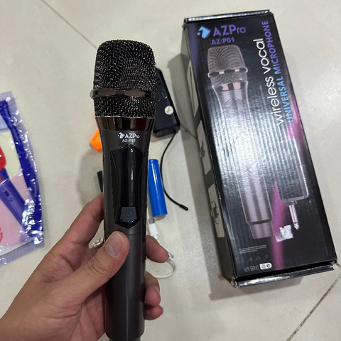 Mic Karaoke đa Năng Không Dây AZPro AZ-P01