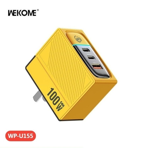 Cốc Sạc 3 Cổng Nhanh Wekome WP-U155 100w 1U2C