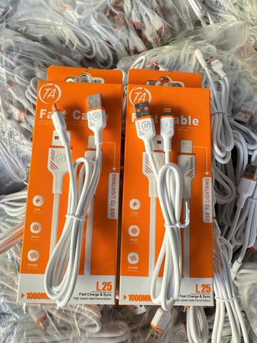 Cáp sạc USB-Lighting TA L25 30k