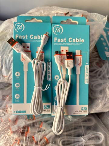 Cáp sạc USB-Micro TA S25 20k