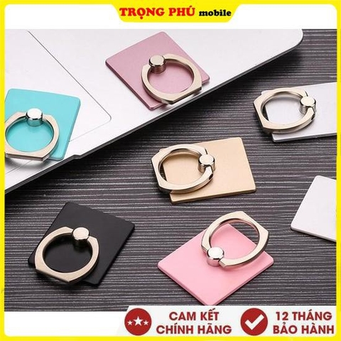 Nhẫn dán lưng đt hình vuông trơn