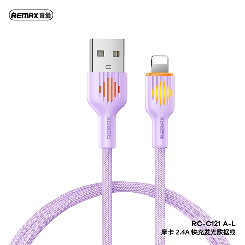 Cáp sạc Remax RC-C121 2.4A usb-Lighting