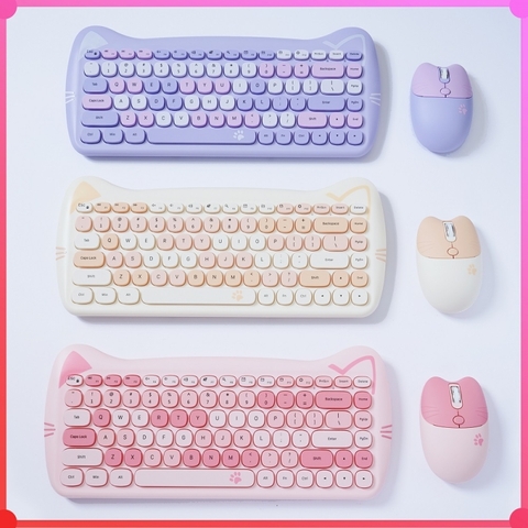 Combo bàn phím và chuột không dây mofii GEEZER CAT