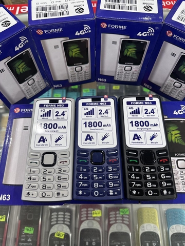 Điện thoại Form N63 4G - Sóng 4G chuẩn