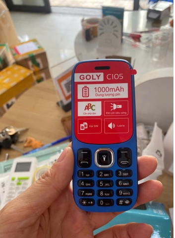 Điện thoại Goly C105 4G - Sóng 4G chuẩn