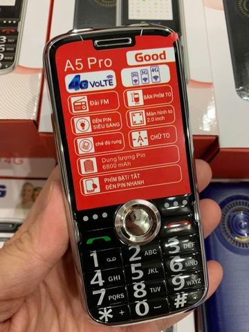 Điện thoại Good A5 Pro 4G Bao cắt sóng - Sóng 4G chuẩn