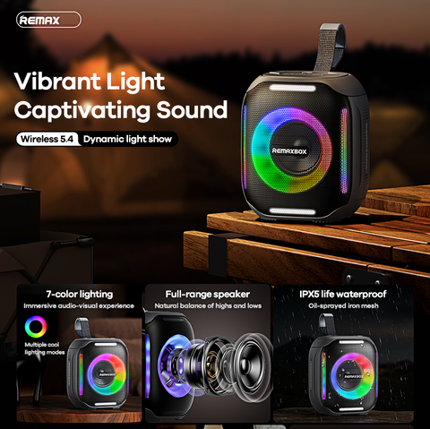 Loa bluetooth Remax M11 V5.4 1800MAH 5W IPX5 AUX