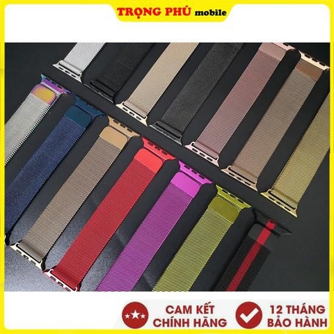 Dây Apple Watch thép sắt trơn