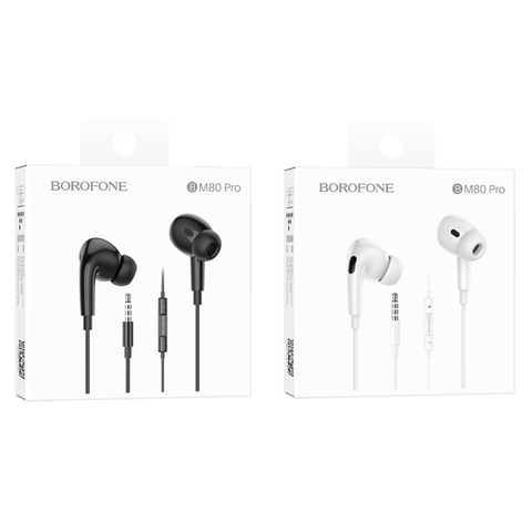 Tai nghe dây Borofone BM80 Pro chui tròn 3.5
