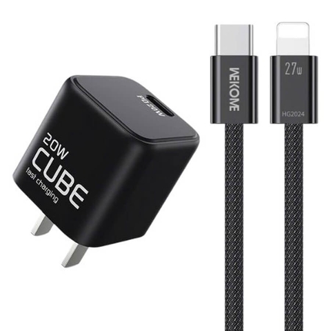 Bộ sạc Wekome WU-30 20w typeC-lighting