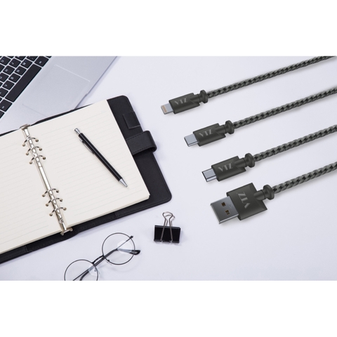 Cáp sạc VTZ S8/S18 cáp đen hít lưng Iphone