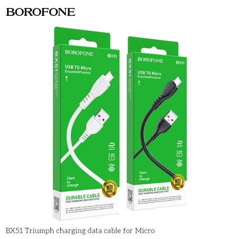 Cáp sạc Borofone bx51