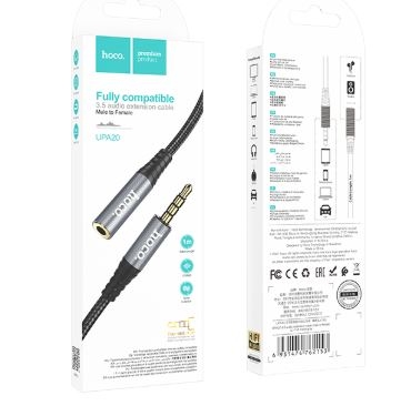 Cáp nối dài âm thanh 3.5mm HOCO UPA20 1M