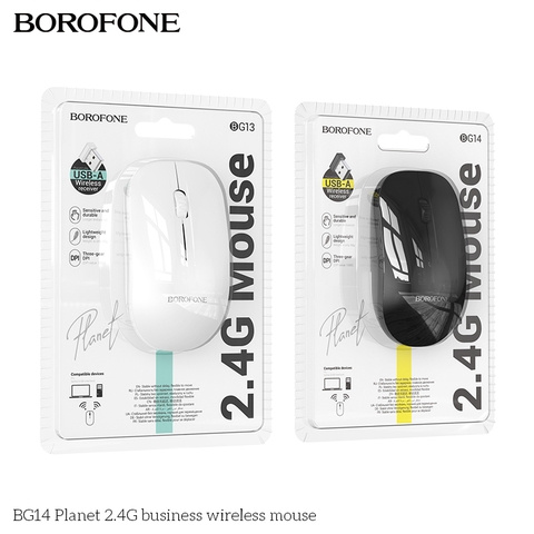 Chuột không dây Borofone BG14 Planet 2.4G