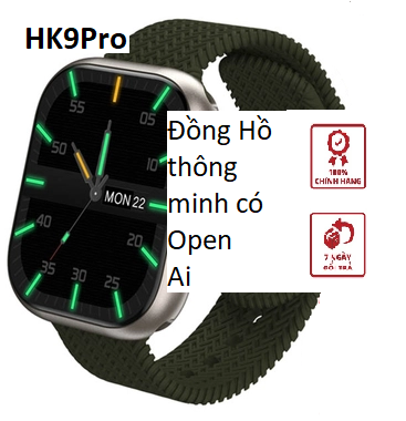 Đồng hồ thông minh HK9pro Open IA,chat GPT
