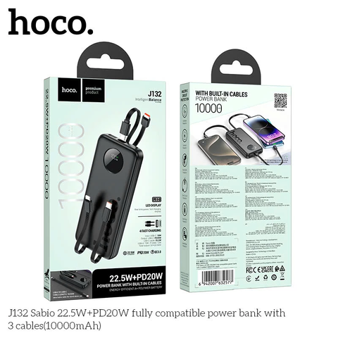 Pin sạc dự phòng Hoco J132B 30.000 mah PD22.5w
