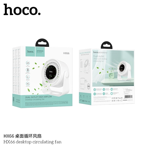 Quạt để bàn Hoco HX66 (2-11h)