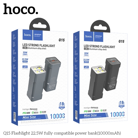 Pin sạc dự phòng Hoco Q15 22,5W 10.000mah