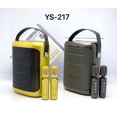 Loa Karaoke SU YOSD YS-217 Kèm 2 Mic đỏ