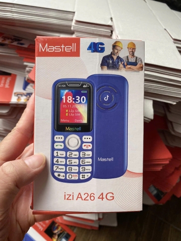 Điện thoại Mastel izi A26 4G Bao cắt sóng - Sóng 4G chuẩn