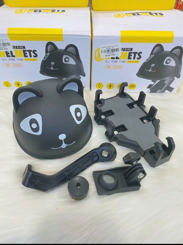 Kệ điện thoại xe máy có mủ cao cấp