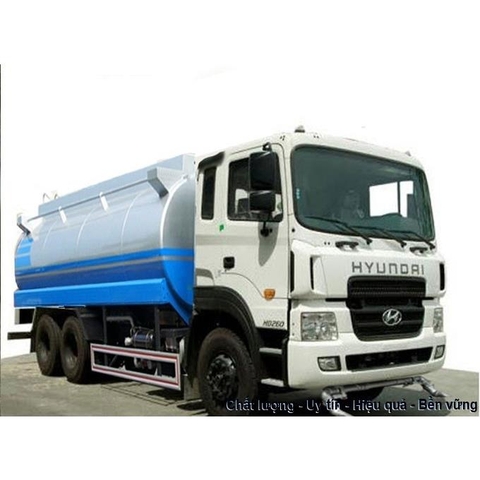 HYUNDAI 6 KHỐI - XE PHUN NƯỚC RỬA ĐƯỜNG VÀ TƯỚI CÂY