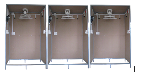 Mô hình thực hành : Cabin thực hành lắp ráp điện căn hộ