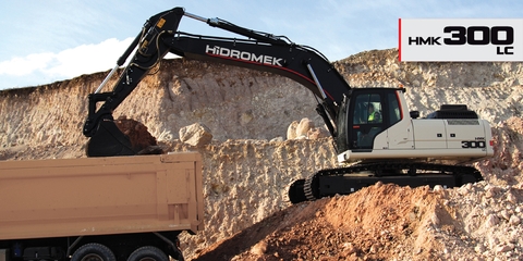 Xe nâng xúc Hidromek 300 LC