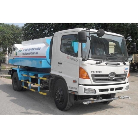 HINO 9 KHỐI - XE PHUN NƯỚC RỬA ĐƯỜNG  VÀ TƯỚI CÂY