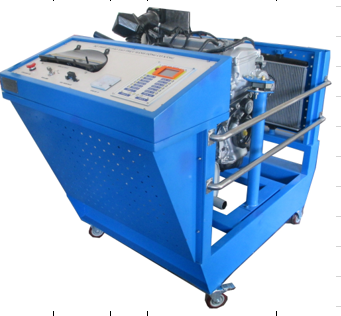 Thiết bị đào tạo vận hành, chẩn đoán hệ thống nhiên liệu trên động cơ phun xăng điện tử EG2021 có bộ chia điện với bộ tạo lỗi kết nối máy tính :