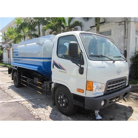 HYUNDAI 10 KHỐI HD160 - XE PHUN NƯỚC RỬA ĐƯỜNG  VÀ TƯỚI CÂY