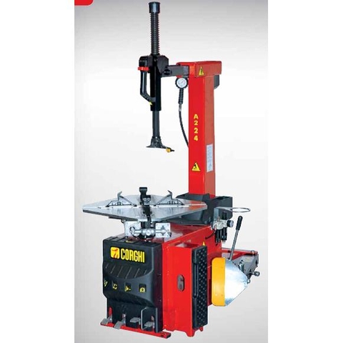Thiết bị ra vào lốp tự động với trụ đứng xoay bằng khí nén, lazăng từ 13” ÷ 26”