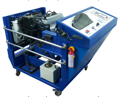 Bộ thiết bị đào tạo vận hành, chẩn đoán hệ thống nhiên liệu trên động cơ phun xăng trang bị hệ thống điều khiển phối khí thông minh VVT-I với bộ tạo lỗi điện tử kết nối máy tính EG2025