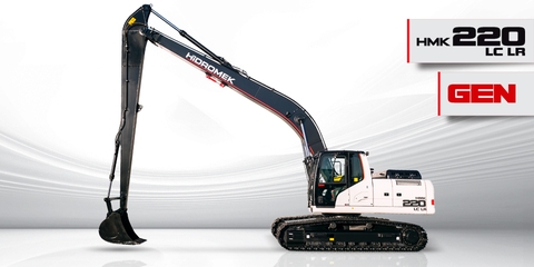 Xe nâng xúc Hidromek HMK 220 LC LR