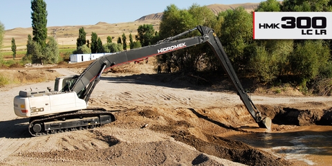 Xe nâng xúc Hidromek HMK 300 LC LR