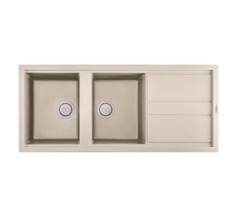 Chậu rửa đá Malloca màu kem BIANCO G-50062