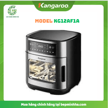 Nồi chiên không dầu 12 Lít Kangaroo KG12AF1A công suất 1800w Bảo hành chính hãng 12 tháng