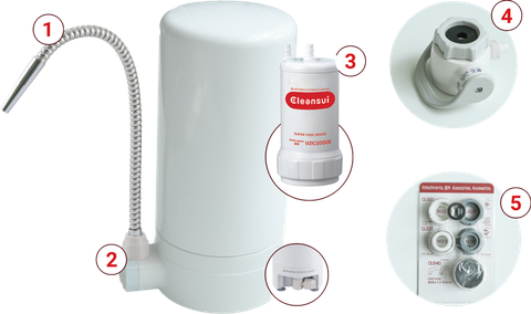 THIẾT BỊ LỌC NƯỚC Trên bồn rửa Z9E