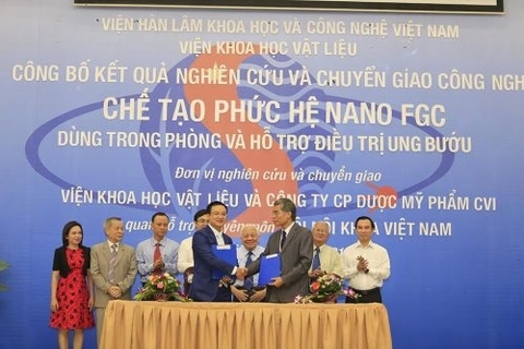 Việt Nam chế tạo thành công phức hệ Nano FGC cho bệnh nhân ung bướu