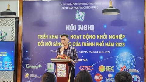 Hội nghị triển khai các hoạt động khởi nghiệp đổi mới sáng tạo của TP. Hồ Chí Minh năm 2023