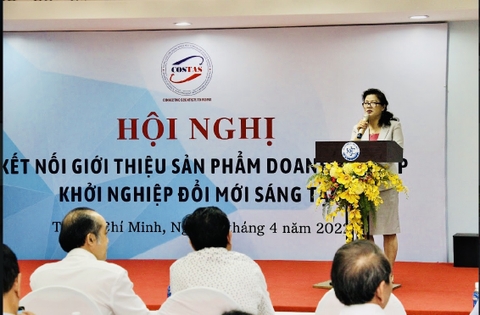 HỘI NGHỊ KẾT NỐI GIỚI THIỆU SẢN PHẨM CỦA DOANH NGHIỆP KHỞI NGHIỆP ĐỔI MỚI SÁNG TẠO