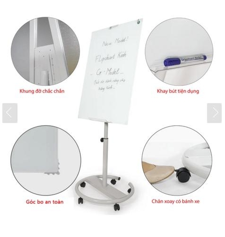 BẢNG FLIPCHART GLASS MODEL