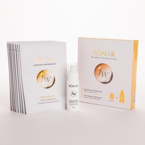 JW BONAK REVITAL C PEPTIDE MASK SET