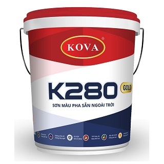 SƠN PHA SẴN NGOÀI TRỜI K280-GOLD 20KG MÀU NHẠT