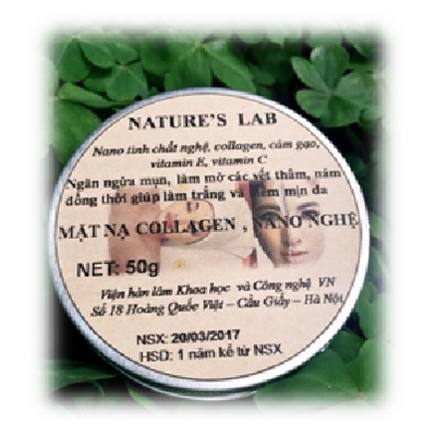 MẶT NẠ NANOCURCUMIN COLLAGEN