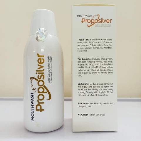 NƯỚC SÚC MIỆNG PROPOSILVER 250ML