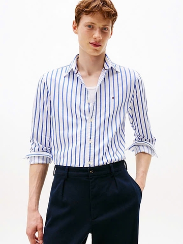 ÁO POPLIN FLEX SLIM FIT